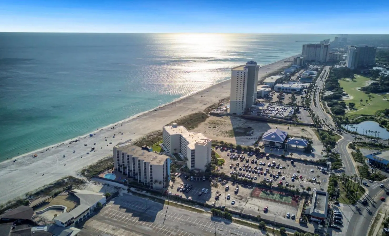 Top Of The Gulf 620 - Beach Front Resort - Ocean View Couples Retreat Panama City Beach Amerikai Egyesült Államok